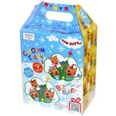 Набор новогодний Bayan Sulu Пазлы от Котят 500гр к/у
