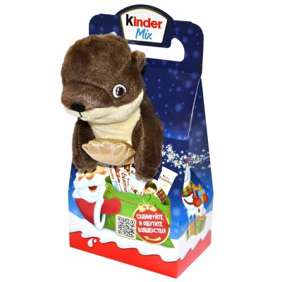Подарок новогодний Киндер Микс с игрушкой 140гр