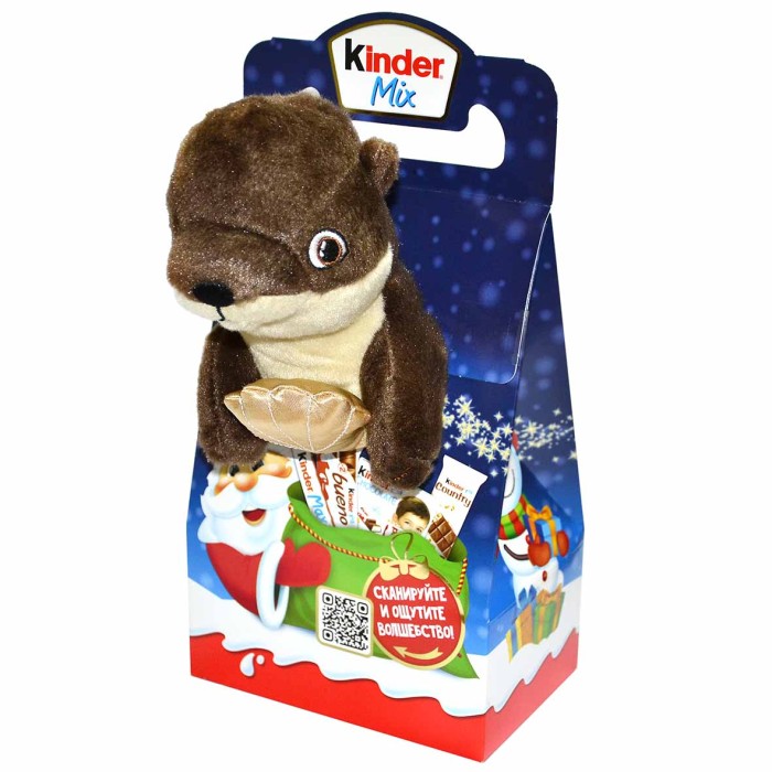 Подарок новогодний Киндер Микс с игрушкой 140гр