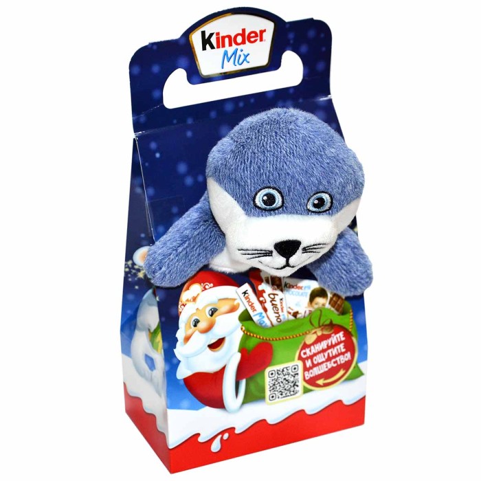 Подарок новогодний Киндер Микс с игрушкой 140гр