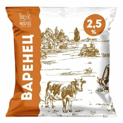 Варенец Мишарское 2,5%  450гр ф/п