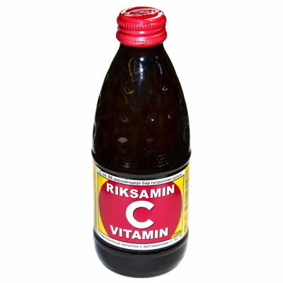 Напиток Vitamin C Riksamin c сахаром негаз 0,25л ст/б