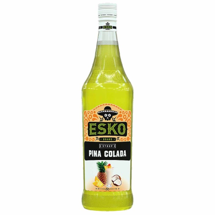 Сироп ESKO Пина колада 1л ст/б