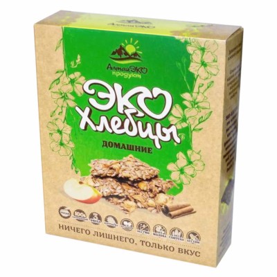 Хлебцы Эко Алтая Домашние 90гр к/у