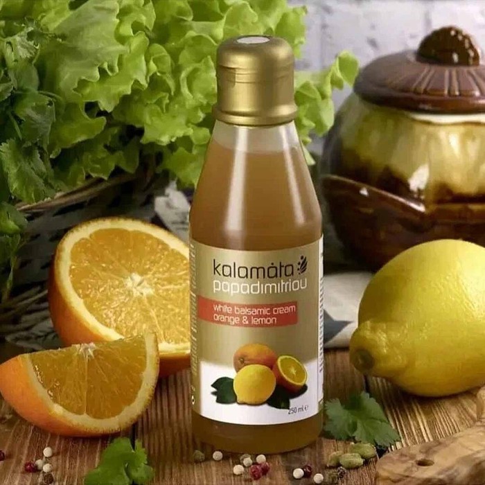 Соус Kalamata Papadimitrou бальзамический с апельсином и лимоном 250мл пэт