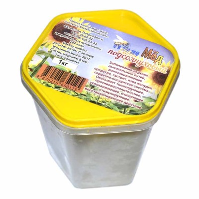 Мед Пасека Кызылжар Цветочный 1кг пэт