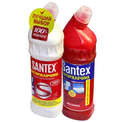 Гель для ванн и туалета Santex Антиржавчина 750мл пэт