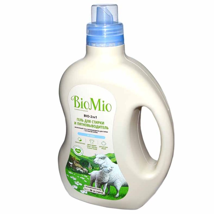 Пятновыводитель BioMio 2в1 1,5л пэт