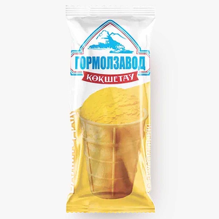 Мороженое Гормолзавод Молочное со вкусом дыни 80гр м/у