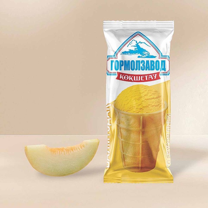 Мороженое Гормолзавод Молочное со вкусом дыни 80гр м/у