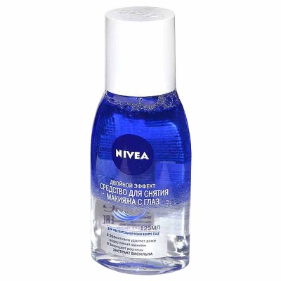 Средство для удаления макияжа с глаз Nivea Двойной эффект 125мл пэт