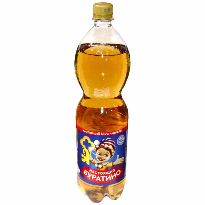 Лимонад Настоящий Буратино 1,5л пэт