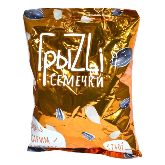 Семечки подсолнечника ГрыZLi жареные 240гр м/у