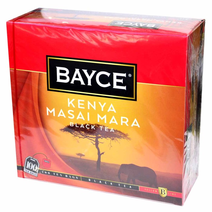 Чай Bayce Masai Mara Кенийский черный 100*1,5гр к/у