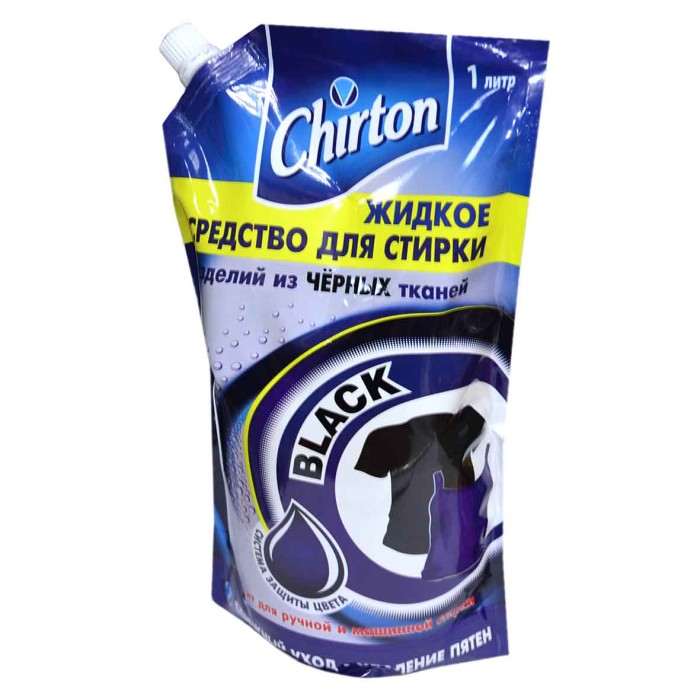 Гель для стирки Chirton изделий их черных тканей 1л д/п