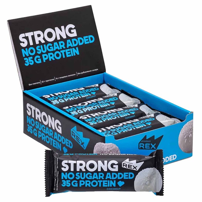 Батончик протеиновый Strong Кокосовый 100гр м/у