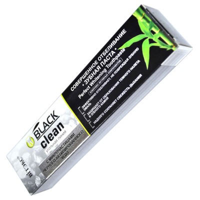 Паста зубная Black Clean Совершенное отбеливание 85гр к/у