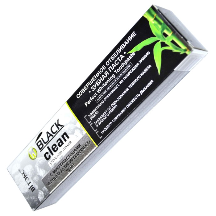 Паста зубная Black Clean Совершенное отбеливание 85гр к/у