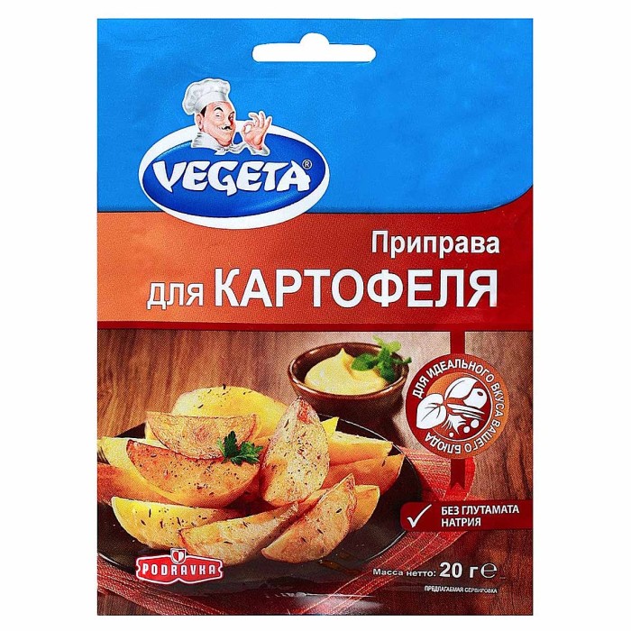 Приправа Vegeta для картофеля 20гр м/у