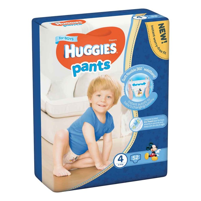 Трусики Huggies Pants 4 Boy Mega 52шт м/у
