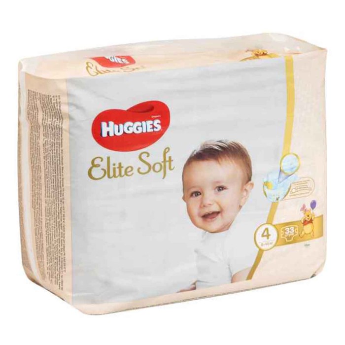 Подгузники Huggies Elite Soft OD 4 Jumbo 33шт м/у