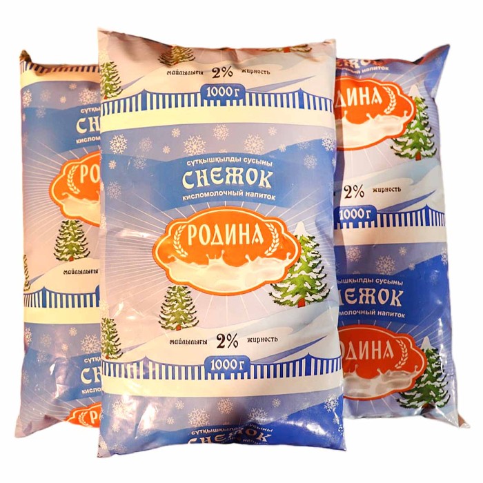 Снежок Родина 2% 1л м/у