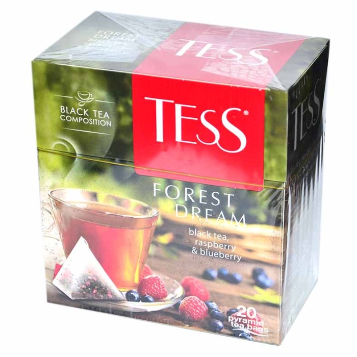 Чай Tess Forest Dream черный 20*1,8гр к/у