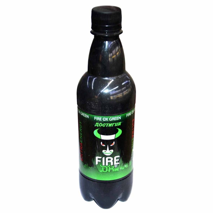 Напиток энергетический Fire Ox Green 0,5л пэт