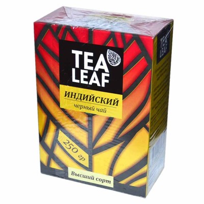 Чай Tea Leaf Индийский черный гран 250гр к/у