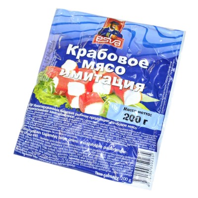 Мясо крабовое Esva 200гр в/у