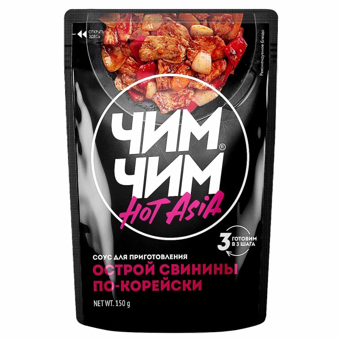 Соус Чим-Чим для острой свинины по-корейски 150гр д/п