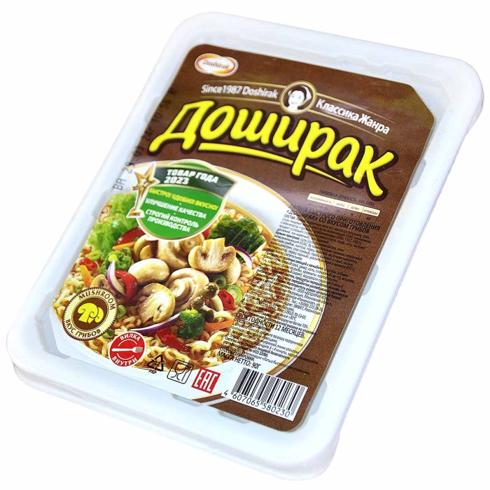 Лапша Доширак грибы 90гр т/у