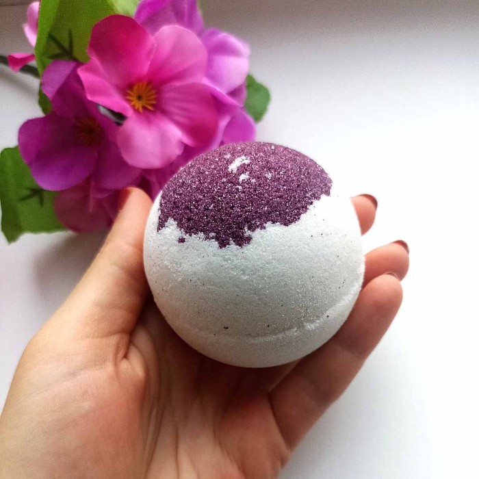 Шар бурлящий Café Mimi Лаванда и персик 120гр