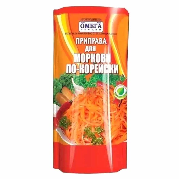 Приправа Омега для моркови по корейски 150гр д/п