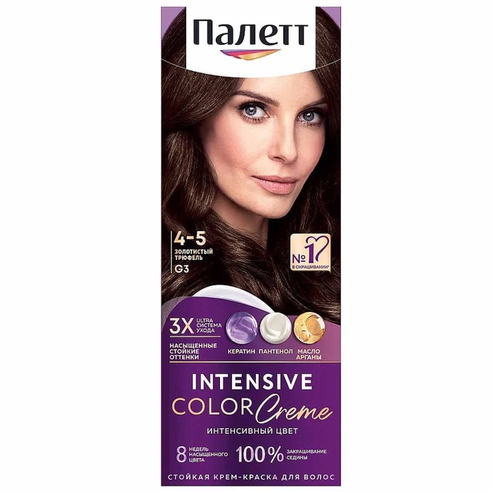 Краска для волос Palette ICC G3 Золотистый трюффель 110гр к/у П