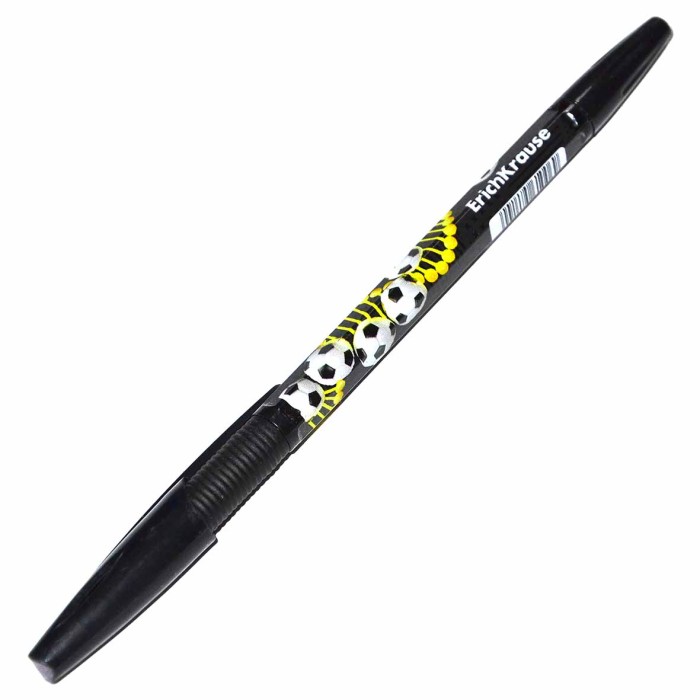 Ручка шариковая Erich Krause R-301 Stick&Grip Sport Dna синяя 0,7мм арт61006
