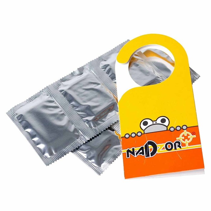 Пластины Nadzor от моли с запахом лаванды 6шт артMOL002N