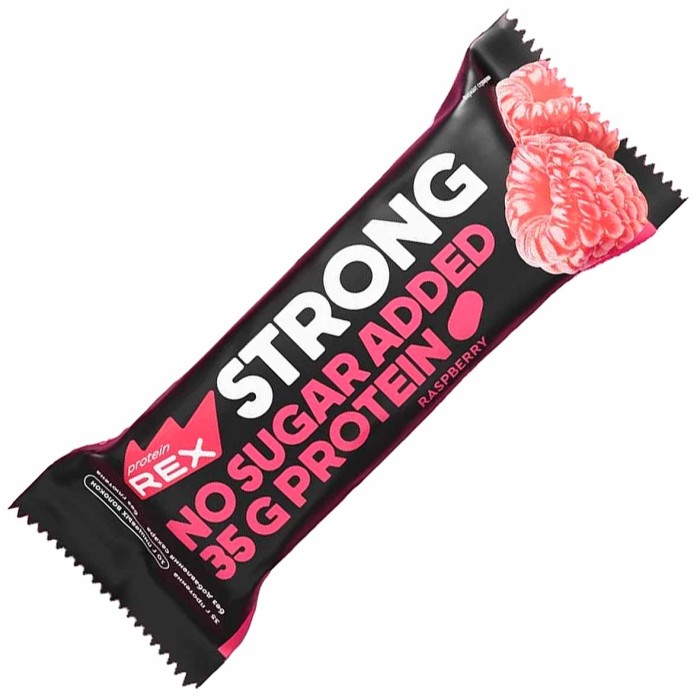 Батончик протеиновый Strong Малина 100гр м/у