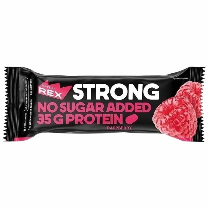 Батончик протеиновый Strong Малина 100гр м/у