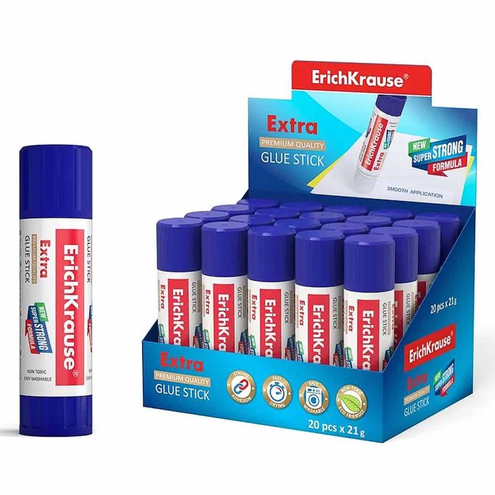 Клей-карандаш Erich Krause 21гр арт2368