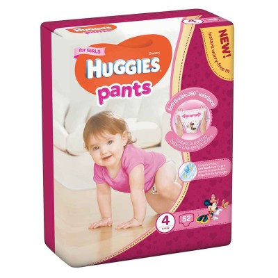Трусики Huggies Pants 4 Girl Mega 52шт м/у
