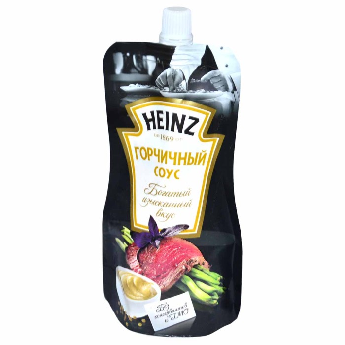 Соус Heinz Горчичный Олимп 230гр д/п