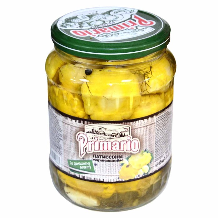 Патиссоны Primario 700гр ст/б
