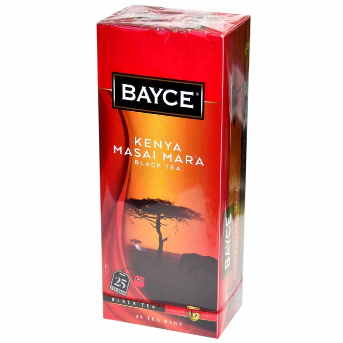 Чай Bayce Masai Mara Кенийский черный 251,5гр к/у