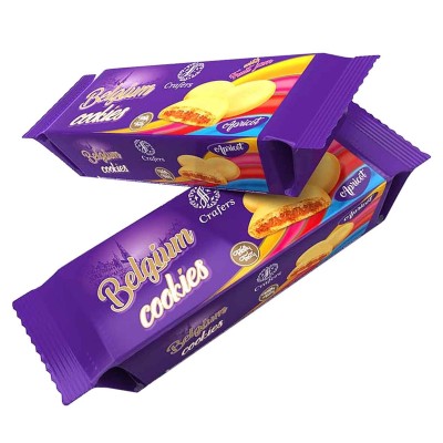 Печенье Belgium Cookies Сдобное абрикос 210гр м/у
