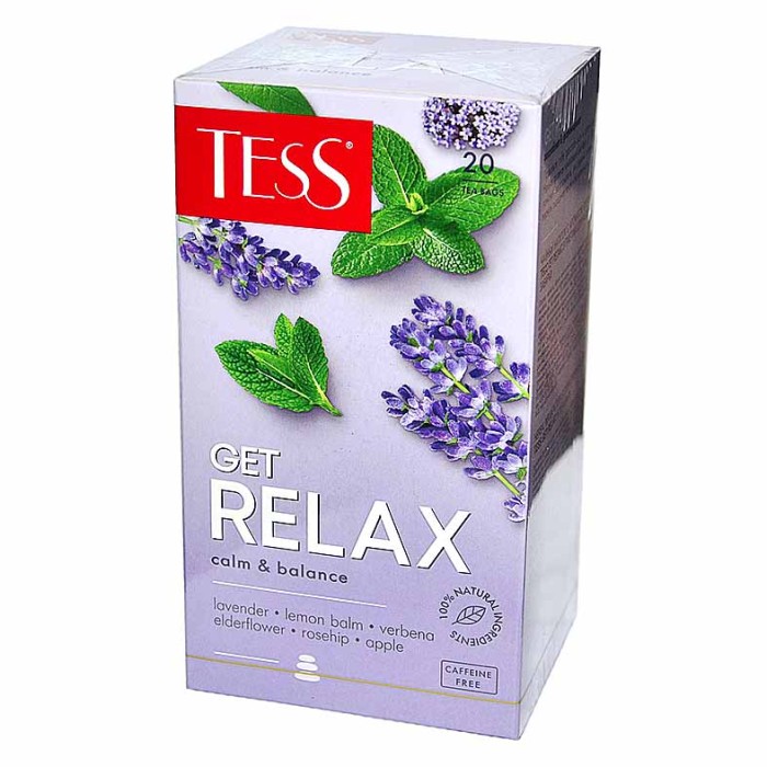 Чай Tess Get Relax Herbal 20*1,5гр к/у