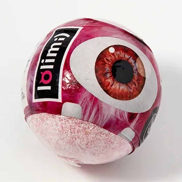 Бомба для ванн Lolimi) Малинка шар 135гр в/у