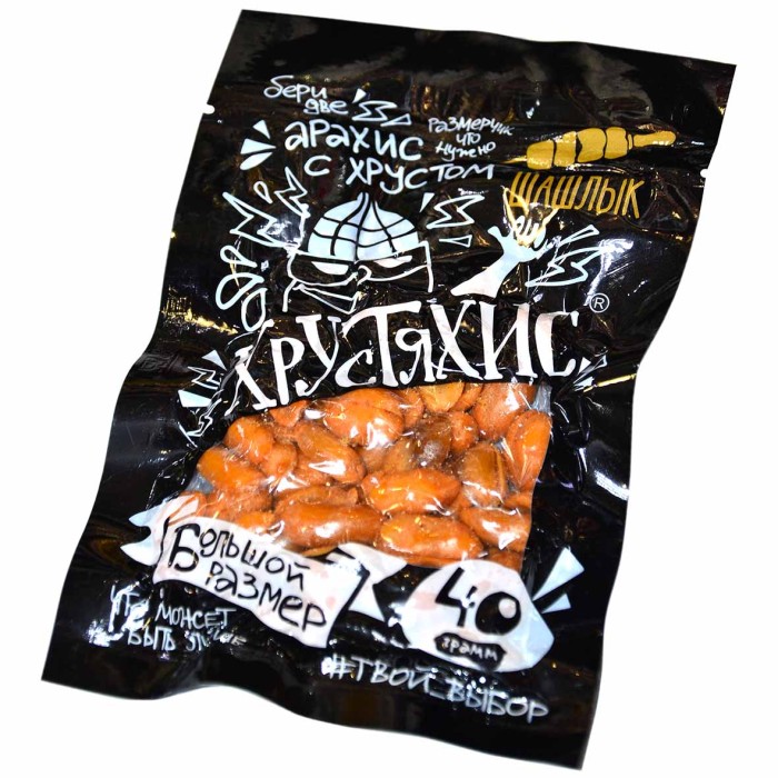 Арахис Averton Хрустяхис вкус шашлык 40гр м/у