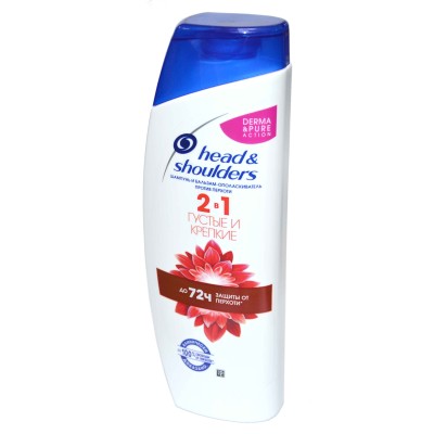 Шампунь для волос Head&amp;Shoulders Густые и крепкие 2в1 400мл пэт