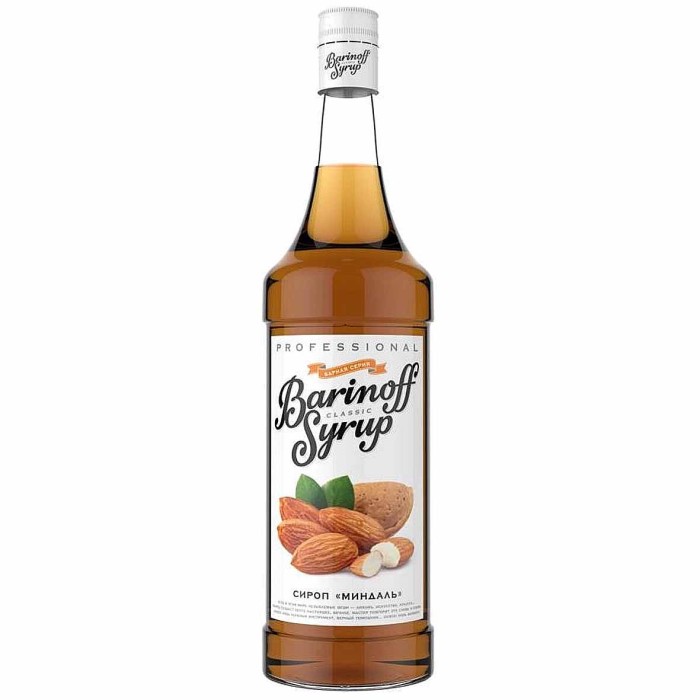 Сироп Barinoff со вкусом миндаль 1л ст/б